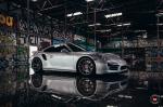 Porsche 911 Turbo S on Vossen Wheels (VPS-306) 2017 года